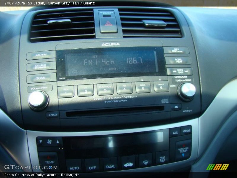 Carbon Gray Pearl / Quartz 2007 Acura TSX Sedan