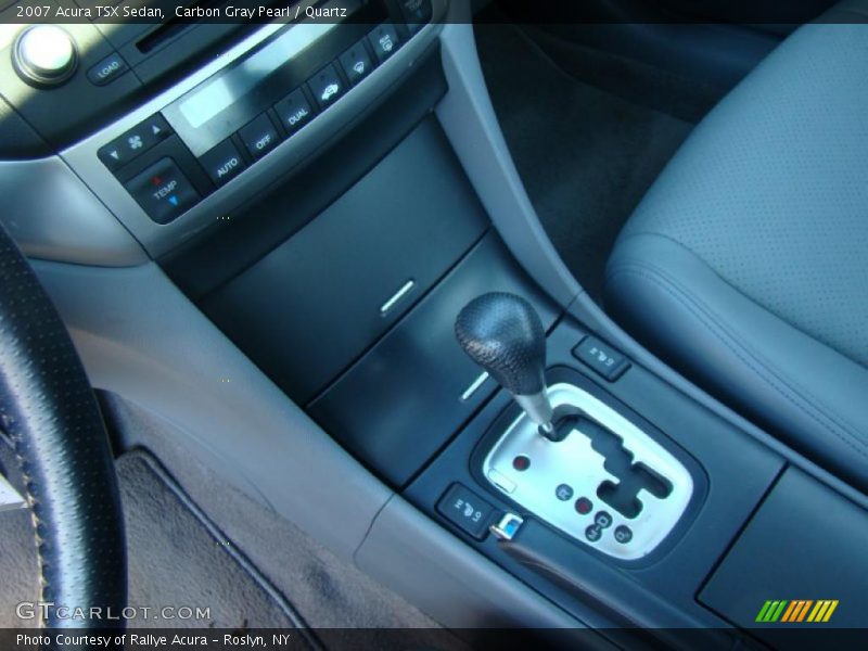 Carbon Gray Pearl / Quartz 2007 Acura TSX Sedan