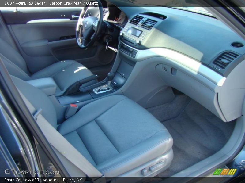 Carbon Gray Pearl / Quartz 2007 Acura TSX Sedan