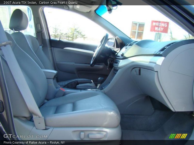 Carbon Gray Pearl / Quartz 2007 Acura TSX Sedan