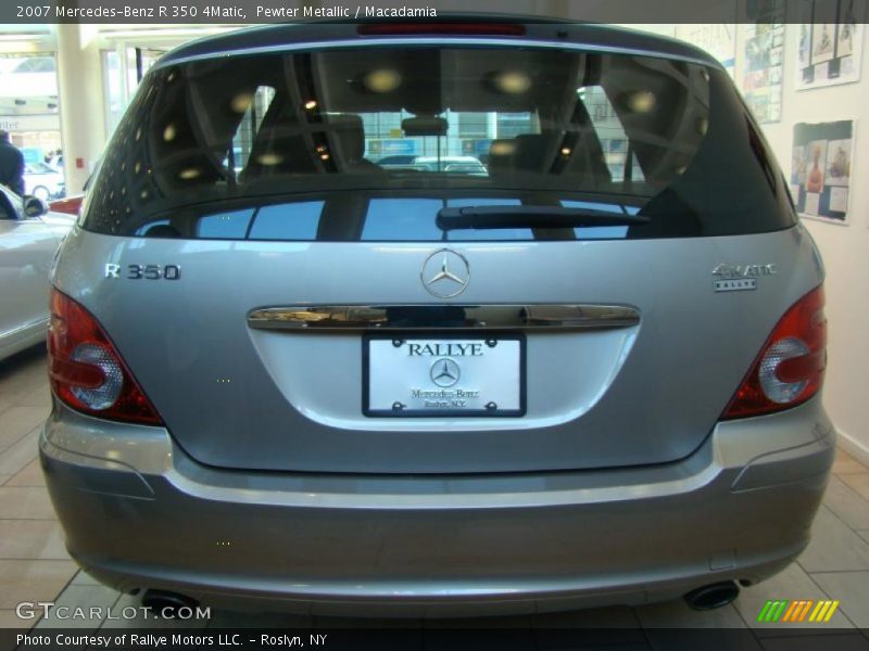 Pewter Metallic / Macadamia 2007 Mercedes-Benz R 350 4Matic