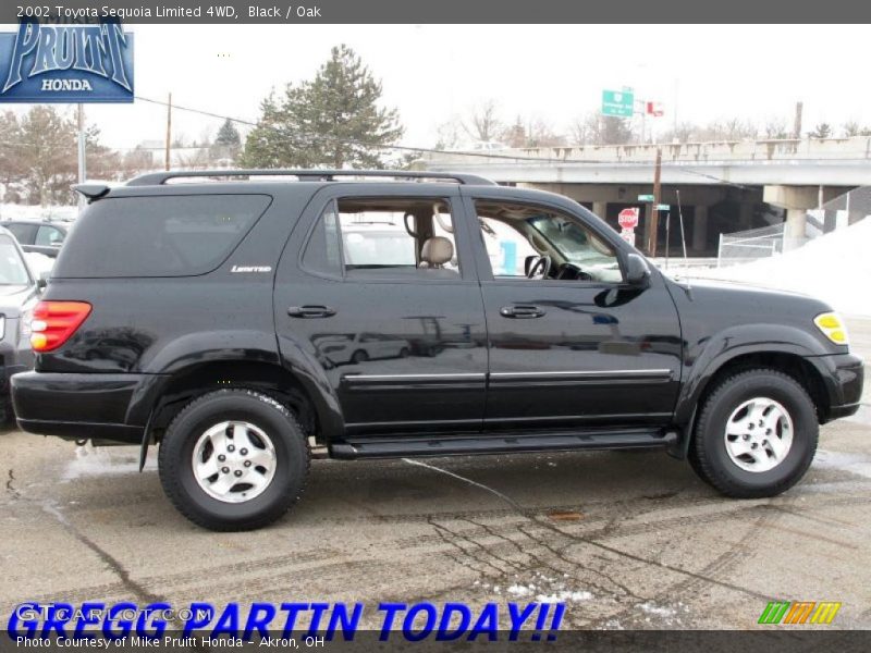 Black / Oak 2002 Toyota Sequoia Limited 4WD