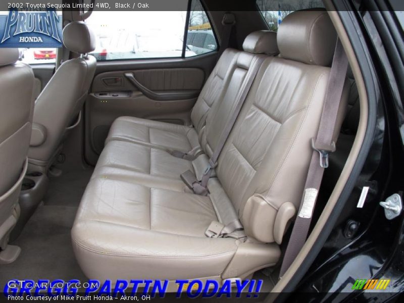 Black / Oak 2002 Toyota Sequoia Limited 4WD
