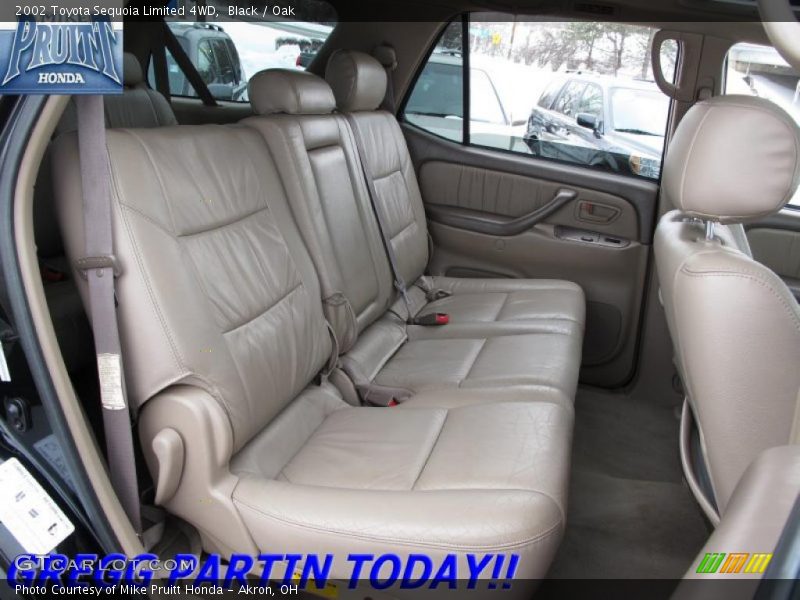 Black / Oak 2002 Toyota Sequoia Limited 4WD