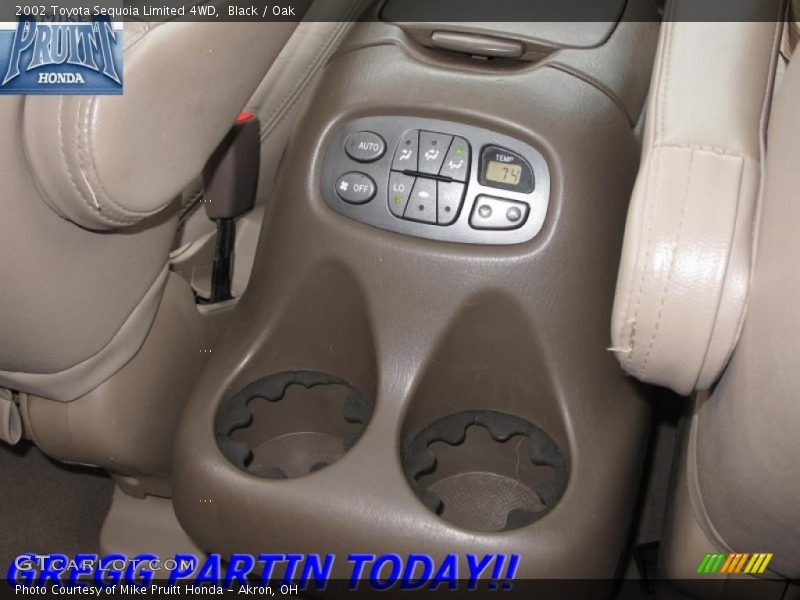 Black / Oak 2002 Toyota Sequoia Limited 4WD