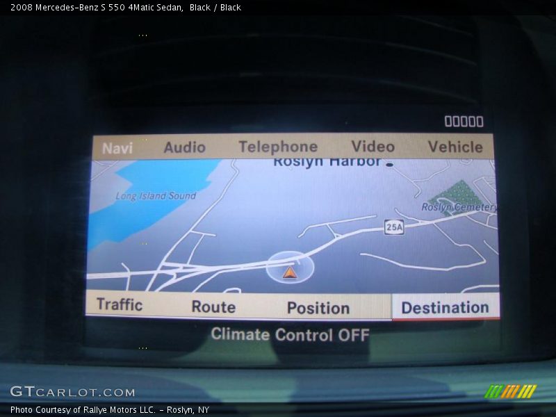 Black / Black 2008 Mercedes-Benz S 550 4Matic Sedan
