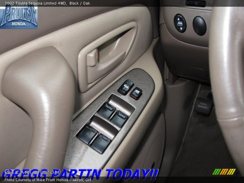 Black / Oak 2002 Toyota Sequoia Limited 4WD