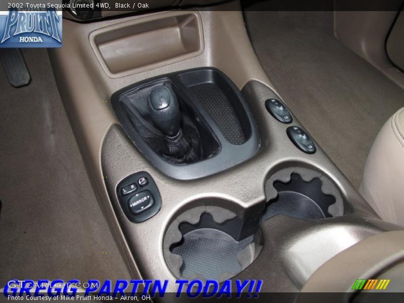 Black / Oak 2002 Toyota Sequoia Limited 4WD