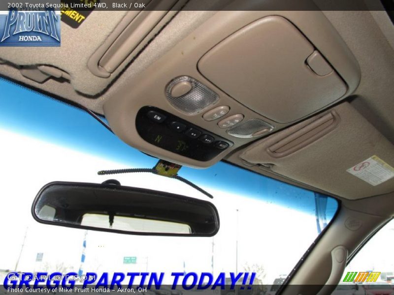 Black / Oak 2002 Toyota Sequoia Limited 4WD
