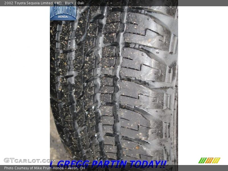 Black / Oak 2002 Toyota Sequoia Limited 4WD