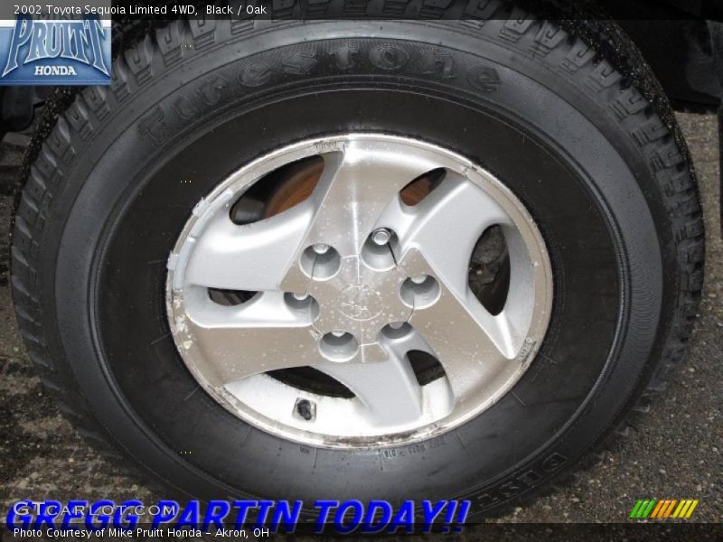 Black / Oak 2002 Toyota Sequoia Limited 4WD
