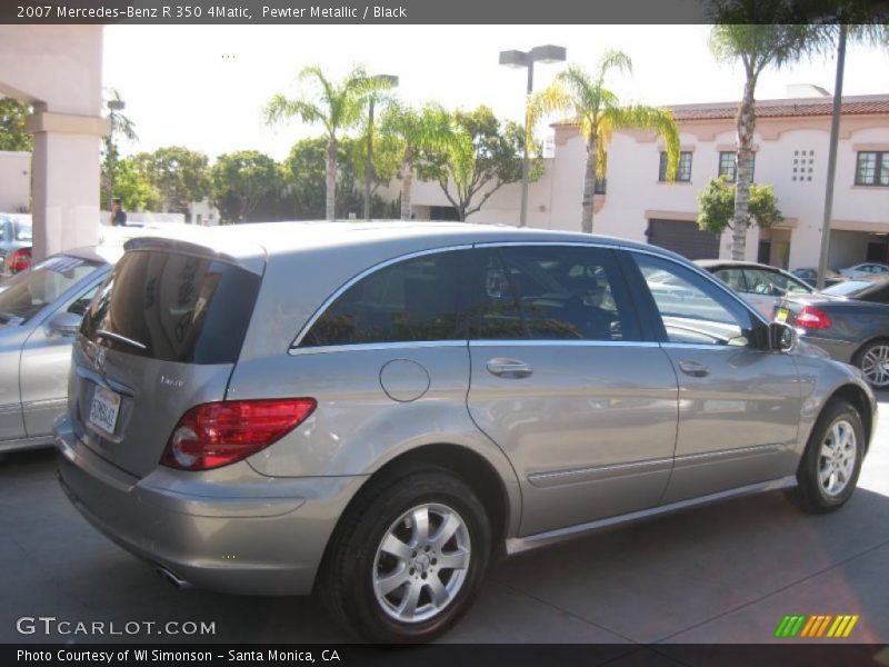 Pewter Metallic / Black 2007 Mercedes-Benz R 350 4Matic