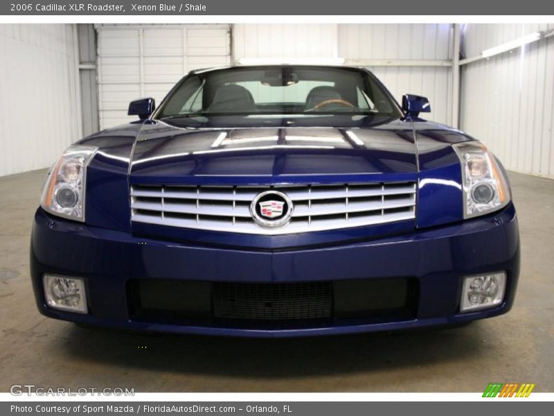 Xenon Blue / Shale 2006 Cadillac XLR Roadster
