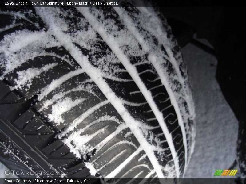 Ebony Black / Deep Charcoal 1999 Lincoln Town Car Signature