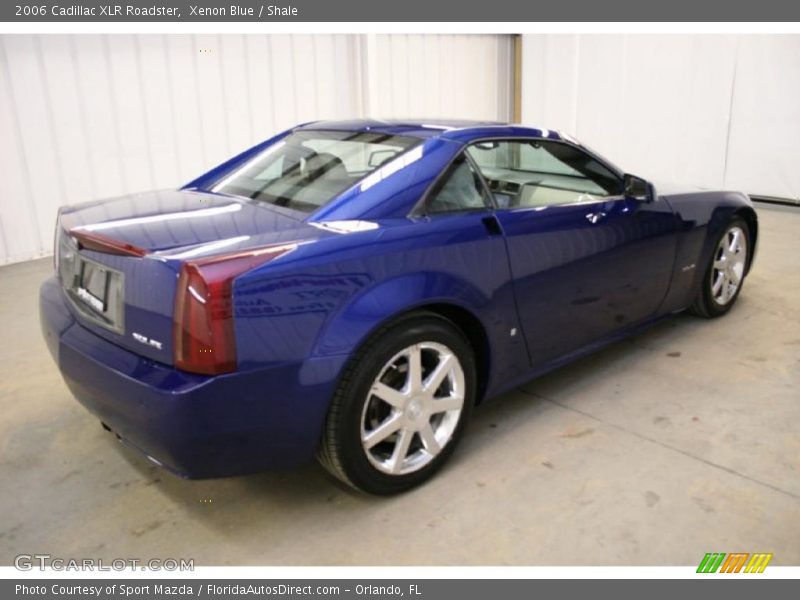 Xenon Blue / Shale 2006 Cadillac XLR Roadster