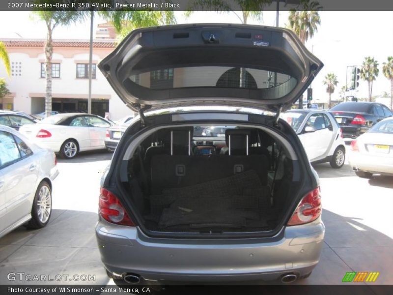 Pewter Metallic / Black 2007 Mercedes-Benz R 350 4Matic