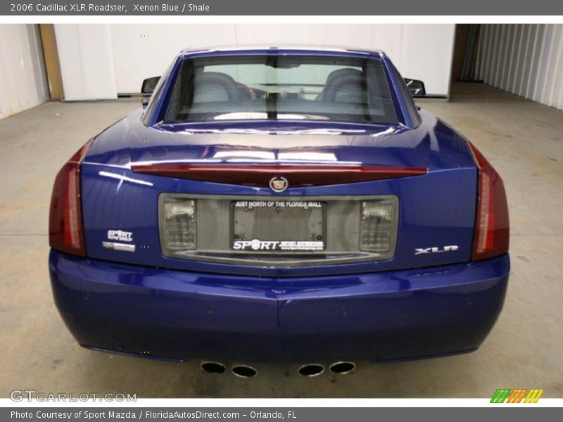 Xenon Blue / Shale 2006 Cadillac XLR Roadster