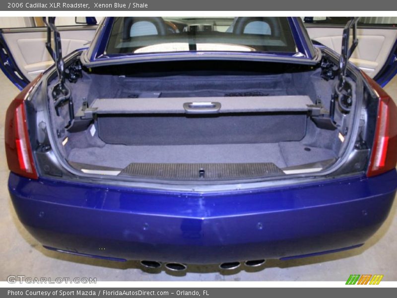 Xenon Blue / Shale 2006 Cadillac XLR Roadster