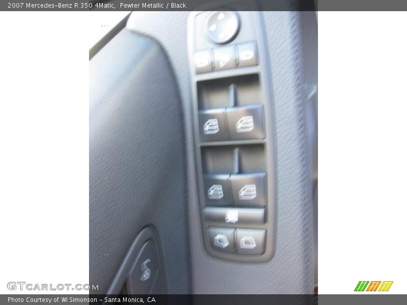 Pewter Metallic / Black 2007 Mercedes-Benz R 350 4Matic