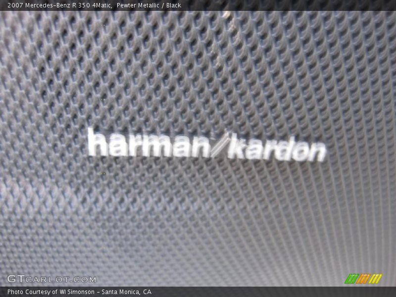 Pewter Metallic / Black 2007 Mercedes-Benz R 350 4Matic