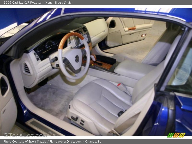 Xenon Blue / Shale 2006 Cadillac XLR Roadster