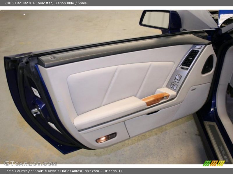 Xenon Blue / Shale 2006 Cadillac XLR Roadster