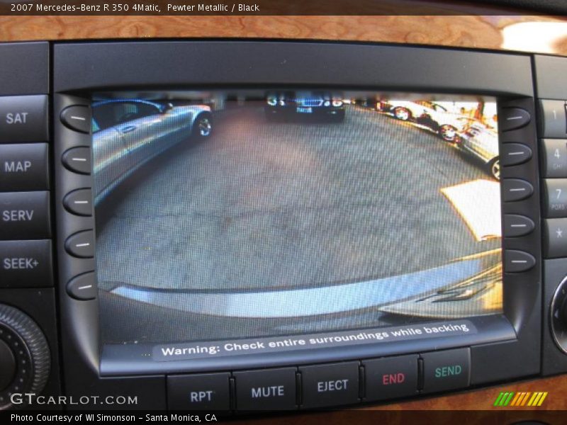 Pewter Metallic / Black 2007 Mercedes-Benz R 350 4Matic