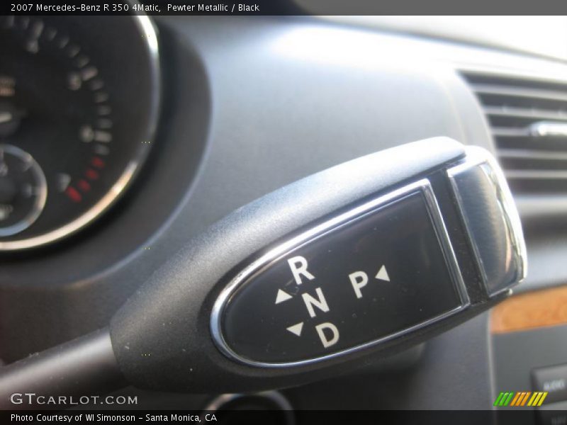 Pewter Metallic / Black 2007 Mercedes-Benz R 350 4Matic