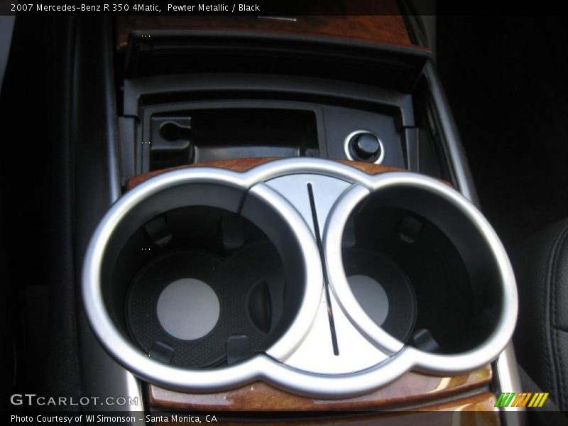 Pewter Metallic / Black 2007 Mercedes-Benz R 350 4Matic