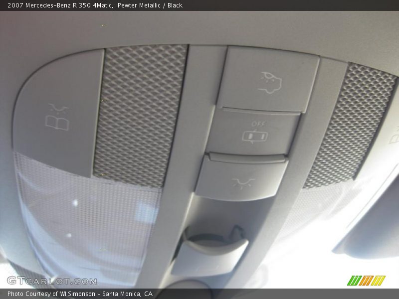 Pewter Metallic / Black 2007 Mercedes-Benz R 350 4Matic