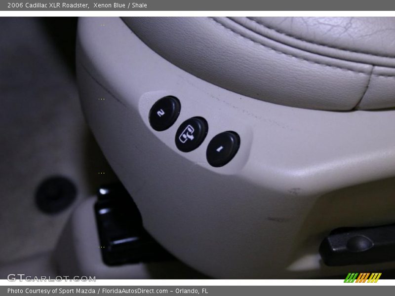 Xenon Blue / Shale 2006 Cadillac XLR Roadster