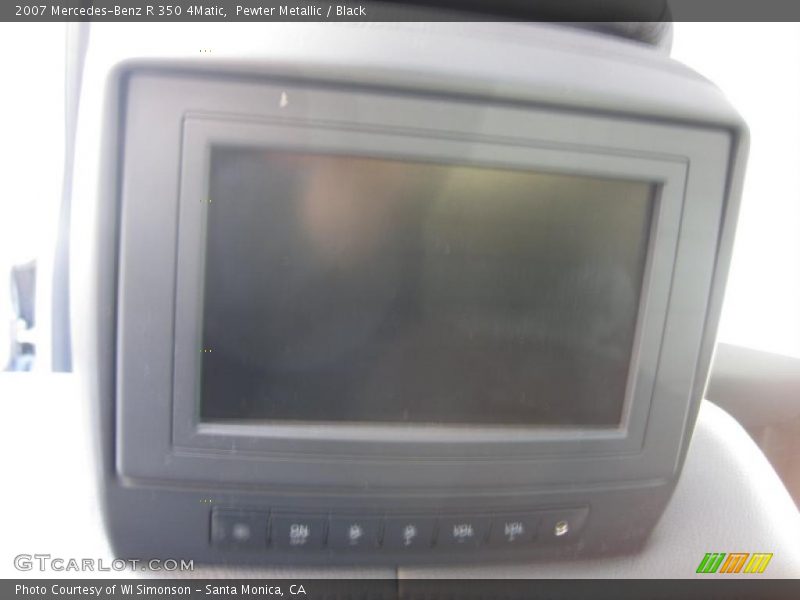 Pewter Metallic / Black 2007 Mercedes-Benz R 350 4Matic