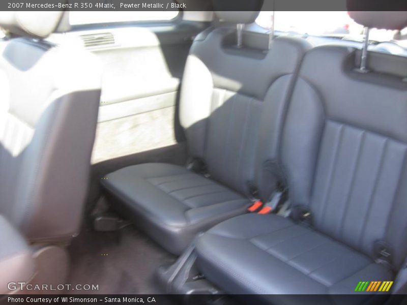 Pewter Metallic / Black 2007 Mercedes-Benz R 350 4Matic