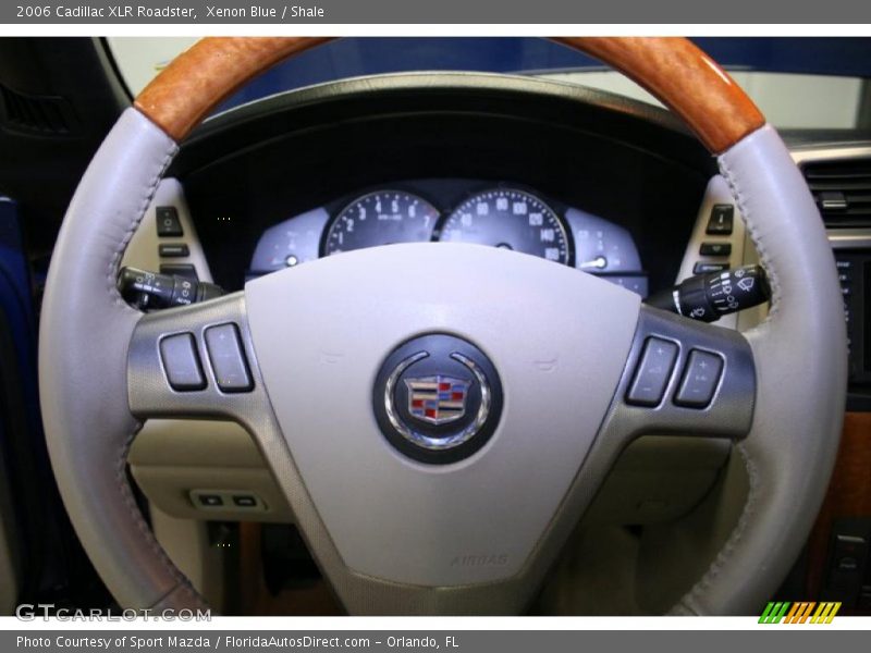 Xenon Blue / Shale 2006 Cadillac XLR Roadster