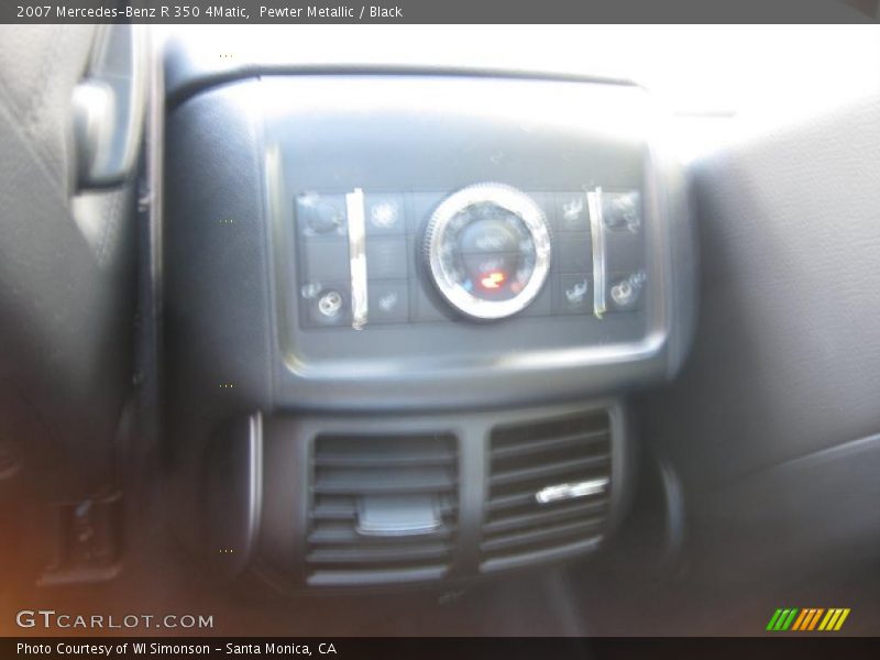 Pewter Metallic / Black 2007 Mercedes-Benz R 350 4Matic