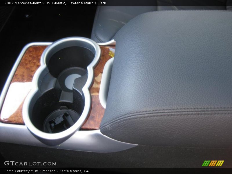 Pewter Metallic / Black 2007 Mercedes-Benz R 350 4Matic