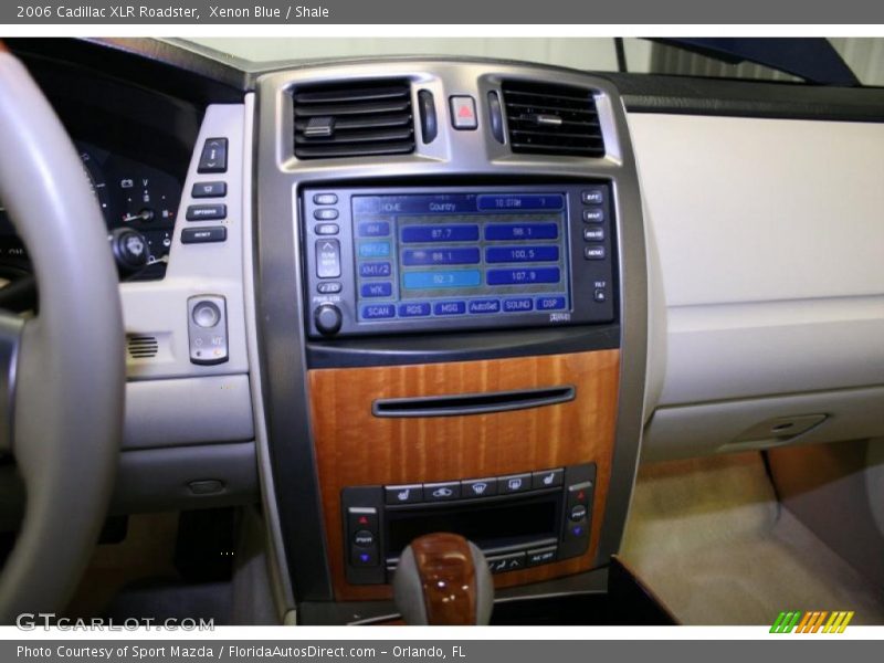 Xenon Blue / Shale 2006 Cadillac XLR Roadster