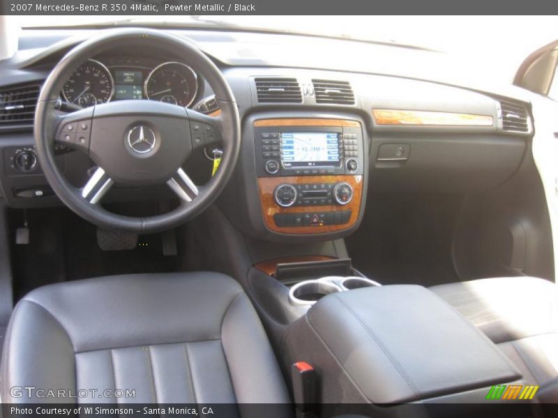 Pewter Metallic / Black 2007 Mercedes-Benz R 350 4Matic