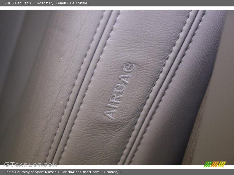 Xenon Blue / Shale 2006 Cadillac XLR Roadster