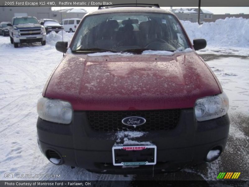 Redfire Metallic / Ebony Black 2005 Ford Escape XLS 4WD