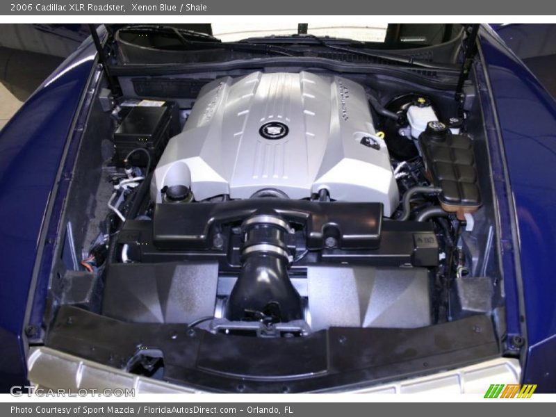 Xenon Blue / Shale 2006 Cadillac XLR Roadster