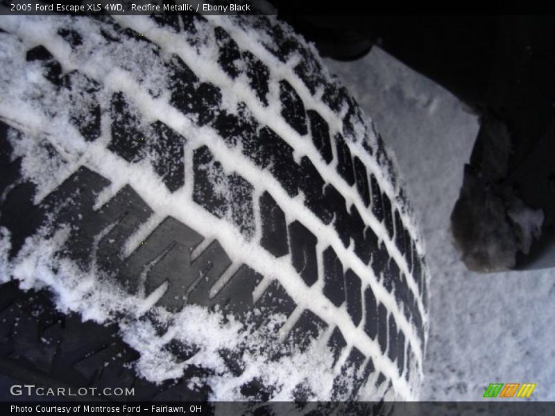 Redfire Metallic / Ebony Black 2005 Ford Escape XLS 4WD
