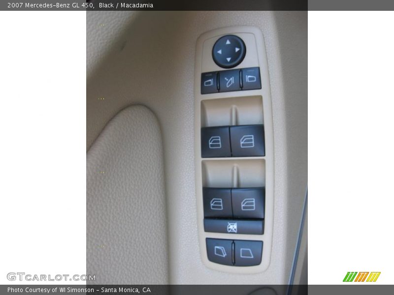 Black / Macadamia 2007 Mercedes-Benz GL 450