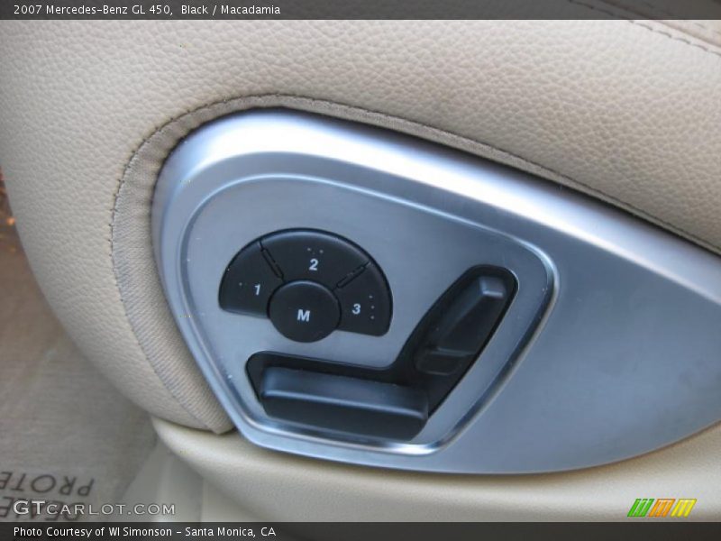 Black / Macadamia 2007 Mercedes-Benz GL 450