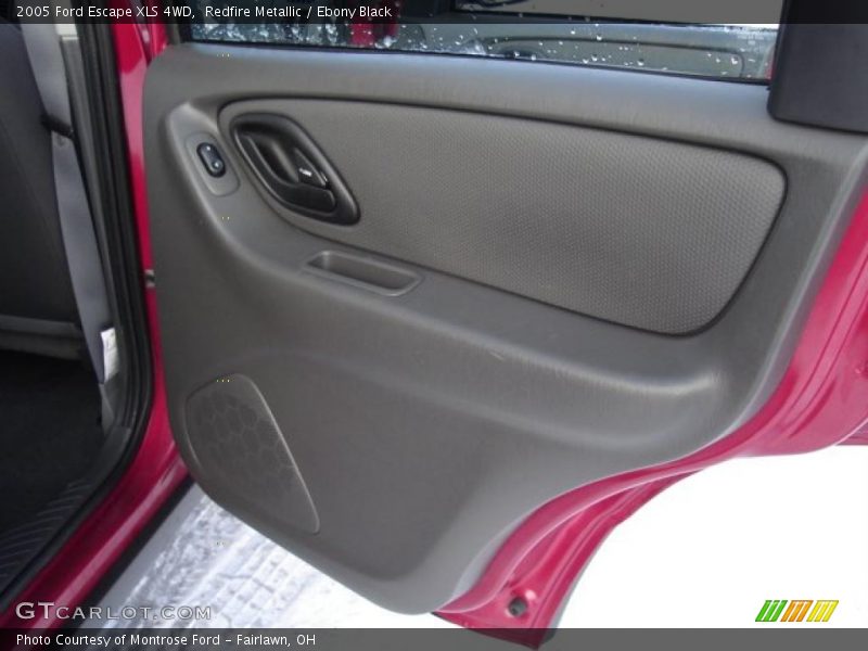 Redfire Metallic / Ebony Black 2005 Ford Escape XLS 4WD