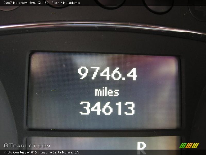 Black / Macadamia 2007 Mercedes-Benz GL 450