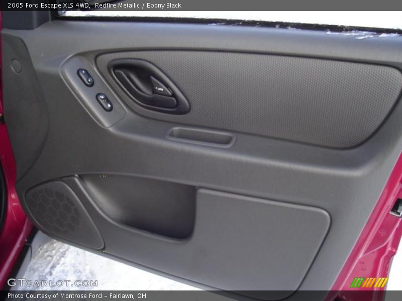 Redfire Metallic / Ebony Black 2005 Ford Escape XLS 4WD