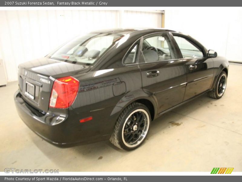 Fantasy Black Metallic / Grey 2007 Suzuki Forenza Sedan