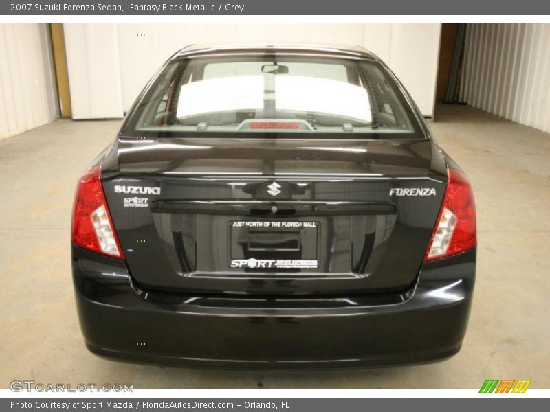 Fantasy Black Metallic / Grey 2007 Suzuki Forenza Sedan