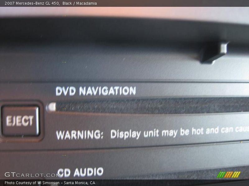Black / Macadamia 2007 Mercedes-Benz GL 450